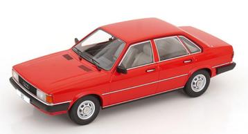 1:18 Audi 80 B2 (Type 81) Limousine – 1978 – Rood beschikbaar voor biedingen
