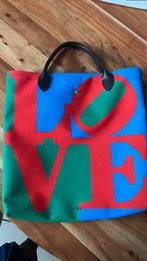 Longchamp Robert Indiana handtas, Ophalen of Verzenden, Zo goed als nieuw, Handtas