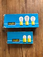 Oldtimer auto lampjes Neglin 12 volt 5W restant NOS, Ophalen of Verzenden, Nieuw, Oldtimer onderdelen