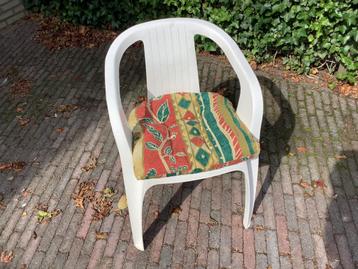 Tuinstoel met kussen