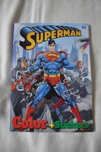 kleur- en stickerboek Superman nieuw, Ophalen, Overige figuren, Nieuw, Overige typen