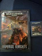 Warhammer 40k. 8e Imperial Knights Codex + Datacards, Figuurtje(s), Warhammer, Ophalen of Verzenden, Zo goed als nieuw