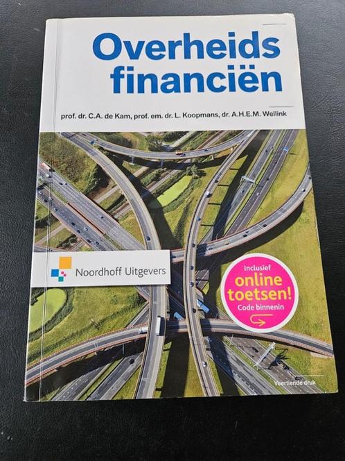 Nieuw - Overheidsfinanciën - C.A. de Kam, Boeken, Studieboeken en Cursussen, Nieuw, HBO, Beta, Verzenden