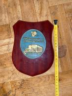 Wapenschild met bronzen plaquette, Verzamelen, Verzenden