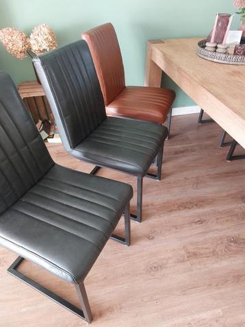 Eetkamer stoelen 4 Grijs beschikbaar voor biedingen