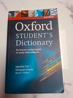 Oxford student's dictionary, Ophalen of Verzenden, Zo goed als nieuw, Overige uitgevers, Engels