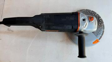 Protool haakse slijper 230 mm inclusief diamantschijf beschikbaar voor biedingen