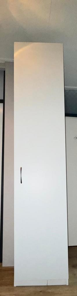 Paxkast 50 breed  met deur , wit, Huis en Inrichting, Kasten | Kledingkasten, 200 cm of meer, 50 tot 100 cm, 50 tot 75 cm, Ophalen