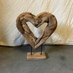 Hartje op voet –teak - 46 cm - Nieuw bij TTM Wonen, Nieuw, Info@ttmwonen.nl, Taag 63, Den Haag (Forepark), TTM Wonen