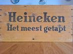 Originele Heineken Bierflessen kist 1972, Verzamelen, Biermerken, Heineken, Flesje(s), Ophalen of Verzenden, Zo goed als nieuw