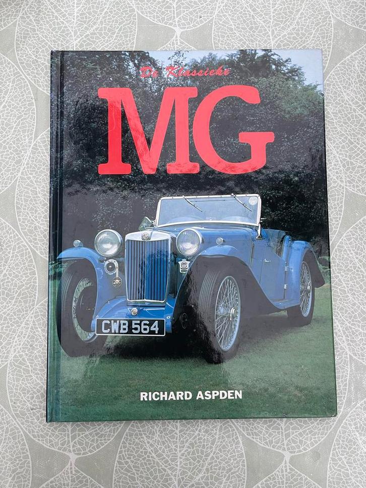 Klassieke MG door Richard Aspden, Boeken, Auto's | Boeken, Gelezen, Overige merken, Ophalen of Verzenden