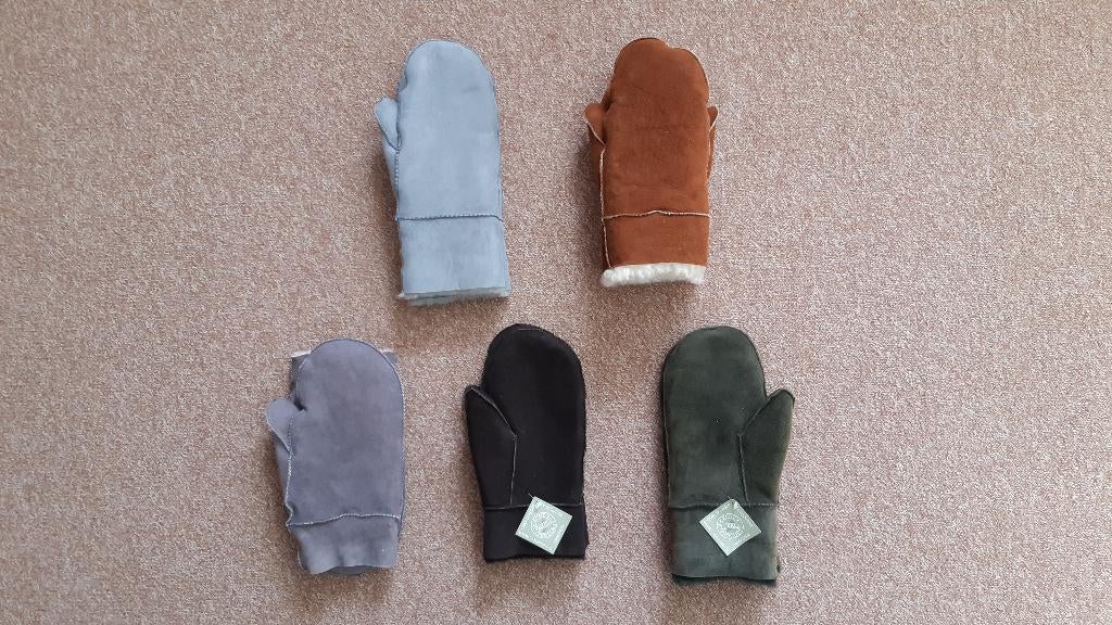 Wanten Maat XL Schapenbont Verantwoord Bont Natuurlijk Texel, Coby Dogger Bontcouture, Coby Dogger Bontcouture, Ophalen of Verzenden