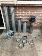 Dubbelwandig Rookkanaal - 15cm Diameter, Ophalen of Verzenden, Gebruikt, Kachel