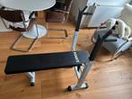 Opklapbare Halterbank - POWRX, Ophalen, Zo goed als nieuw, Armen, Fitnessbank