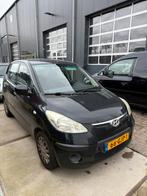 Hyundai i10 1.1 I 5DR 2008 Zwart, Auto's, Voorwielaandrijving, 4 cilinders, 400 kg, Zwart