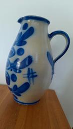 Authentieke Keulse Kan / Vaas met Blauwe Decoratie, Ophalen