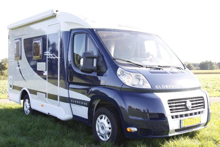 Dethleffs Globebus Compact Airco Zonnepaneel Cruise control, Caravans en Kamperen, Campers, Bedrijf, tot en met 3, Half-integraal