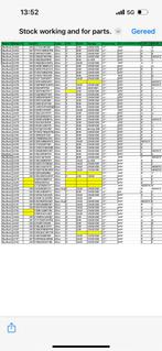 Partij MacBooks A1398, A1707, A19 werkend en voor de hobbyis, Computers en Software, Apple Macbooks, MacBook Pro, Gebruikt, 13 inch