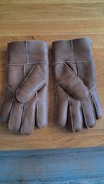 LEREN SCHAPENVACHT GEVOERDE HERENHANDSCHOENEN MAAT XL, Ophalen of Verzenden, Zo goed als nieuw, Maat 56/58 (XL), Handschoenen