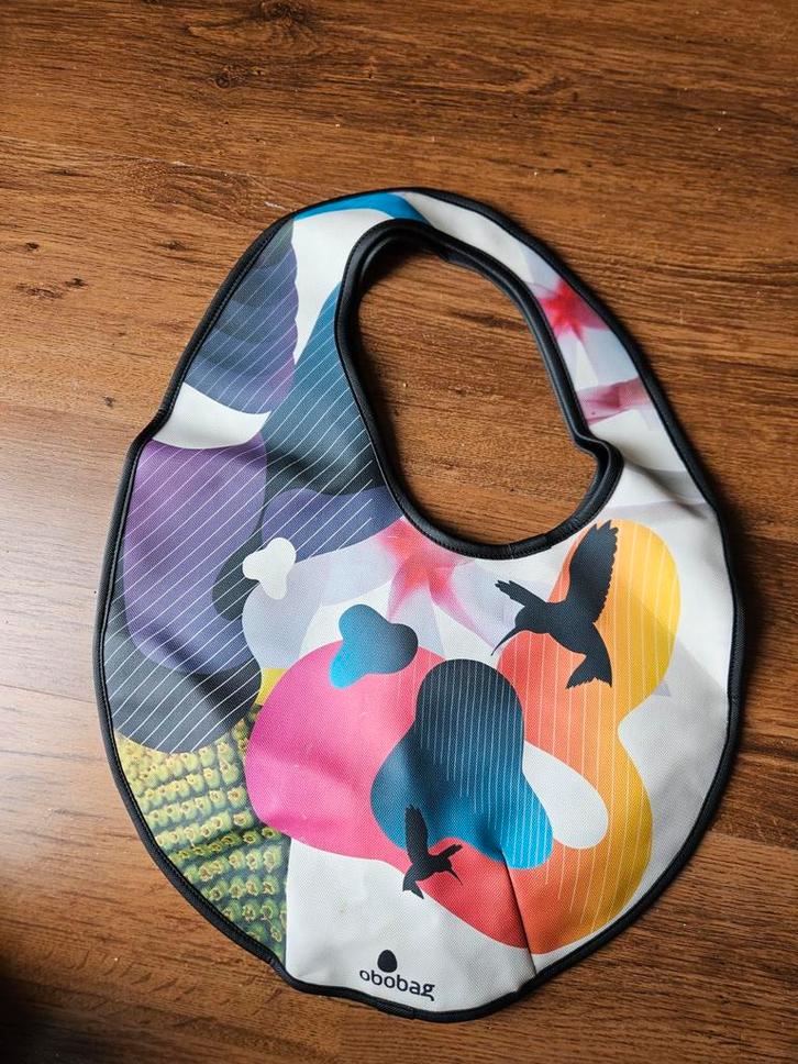 Zeer Platte Damestas - Obobag / Iuki-Ie, Sieraden, Tassen en Uiterlijk, Tassen | Damestassen, Ophalen