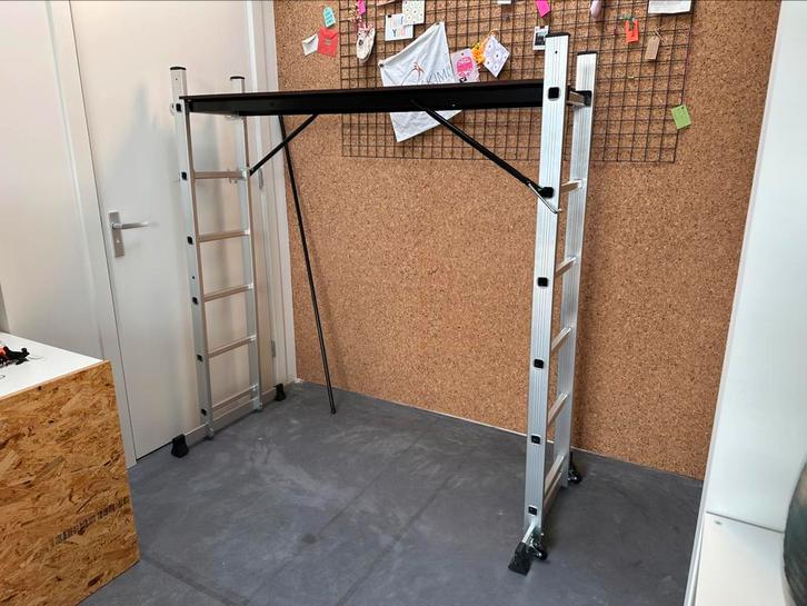 Multifunctionele ladder, Doe-het-zelf en Verbouw, Ladders en Trappen, Zo goed als nieuw, Ophalen