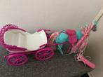Barbie Koets met Paard, Ophalen, Gebruikt, Barbie