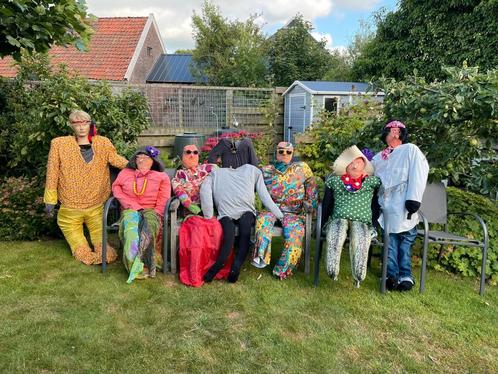 Straatversiering Flower Power poppen, Hobby en Vrije tijd, Feestartikelen, Ophalen