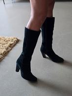 Te koop zwarte suède dameslaarzen, maat 37, merk Moccio, Kleding | Dames, Schoenen, Hoge laarzen, Moccio, Zwart, Ophalen of Verzenden