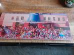 Grote aluminium plaat met ALLE Disney figuren, Verzamelen, Disney, Ophalen of Verzenden, Overige figuren, Zo goed als nieuw, Beeldje of Figuurtje
