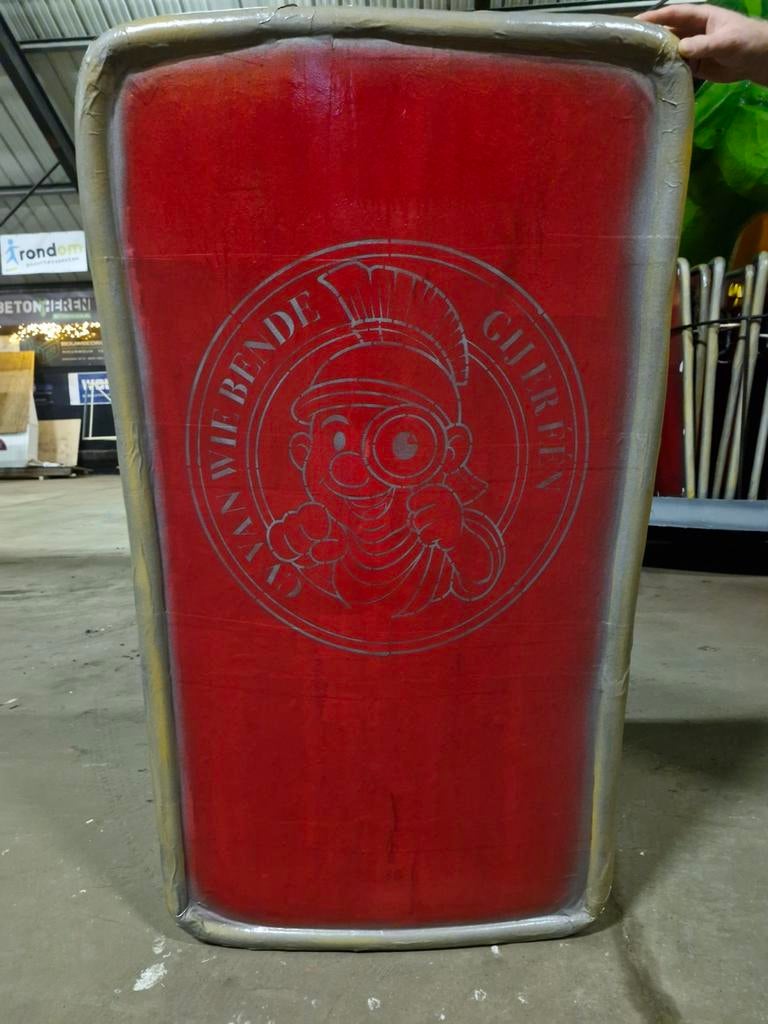 Schilden carnaval Romeinen, Ophalen of Verzenden, Kunststof, Minder dan 50 cm