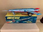 Blikken Universe Frictian Rocket met originele doos, Ophalen of Verzenden