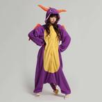 Spyro Paarse Draak Onesie 110 116 Kind Drakenpak Kostuum Pak, Ophalen of Verzenden, Nieuw, 110 t/m 116, Jongen of Meisje