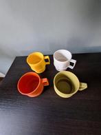 Vintage Retro tupperware koffiebekers, Ophalen of Verzenden, Gebruikt