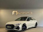 Audi RS6 4.0 TFSI 25Years Quattro Pano|Ceramic|HuD|B&O|Carbo, Auto's, Audi, Automaat, Gebruikt, Adaptive Cruise Control, 600 pk