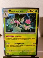 Meowscarada 018/159 - Pokémonkaart, Ophalen of Verzenden, Zo goed als nieuw, Losse kaart, Foil