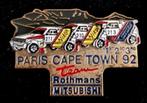 Mitsubishi- Paris Cape Town 92 pin, Ophalen of Verzenden, Nieuw, Transport, Speldje of Pin