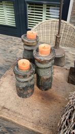 Kandelaars, Tuin en Terras, Bloempotten, Overige materialen, Rond, Ophalen of Verzenden, Zo goed als nieuw