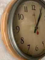 Vintage NUFA Wandklok, Huis en Inrichting, Woonaccessoires | Klokken, Ophalen of Verzenden, Gebruikt, Digitaal, Wandklok
