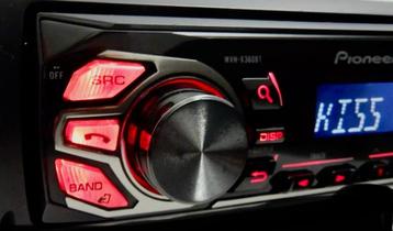 Autoradio PIONEER MVH-X360BT met bluetooth en mixtrix ZGAN beschikbaar voor biedingen