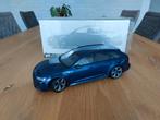 Audi RS6 blauw 2019 Minichamps 1:18, Hobby en Vrije tijd, Modelauto's | 1:18, Nieuw, Ophalen of Verzenden, MiniChamps, Auto