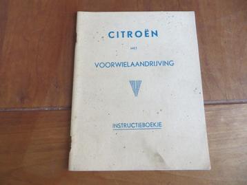 Instructieboek Citroen Traction Avant 11 Sport, 11 1948 beschikbaar voor biedingen