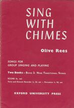 .Bo423 bladmuziek - sing with chimes, Gebruikt, Klassiek, Ophalen of Verzenden, Blokfluit