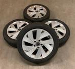 Volkswagen Belmont velgen + winterbanden 17 inch 5x112, Auto-onderdelen, Banden en Velgen, 17 inch, 205 mm, Winterbanden