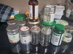 Gratis ophalen: div. schone potjes, Ophalen, Zo goed als nieuw, Glas, Pot, Bus of Blik