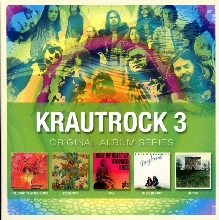 Krautrock Vol. 3 - Original Album Series - 5 CDs, Cd's en Dvd's, Cd's | Rock, Nieuw in verpakking, Poprock, Verzenden