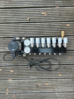 Vloerverwarming verdeelunit 7 groepen met pomp Grundfos, Doe-het-zelf en Verbouw, Verwarming en Radiatoren, Gebruikt, Minder dan 30 cm