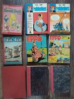 Tk 8 oude en hele oude verzamelbanden van stripbladen, Boeken, Stripboeken, Gelezen, Ophalen of Verzenden