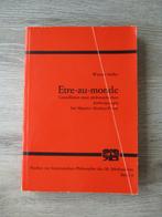 Etre au monde; Grundlinien einer philosophischen anthro, Boeken, Ophalen of Verzenden