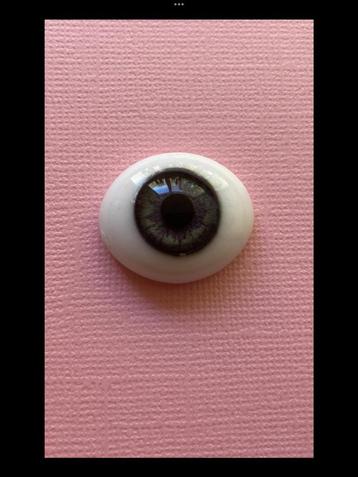 🌿 Pop, Presse Papiër,” 1 GROOT ANTIEK PAPERWEIGT OOG”🌿 beschikbaar voor biedingen
