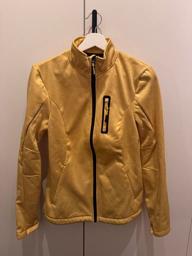 Softshell Dames jas, Kleding | Dames, Jassen | Winter, Ophalen of Verzenden, Nieuw, Maat 36 (S), Geel